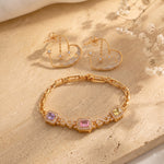 Starlight Earrings & Pastelle Bracelet