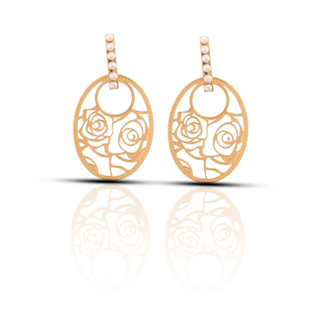 Rosabelle Earrings & Loop Ring 2