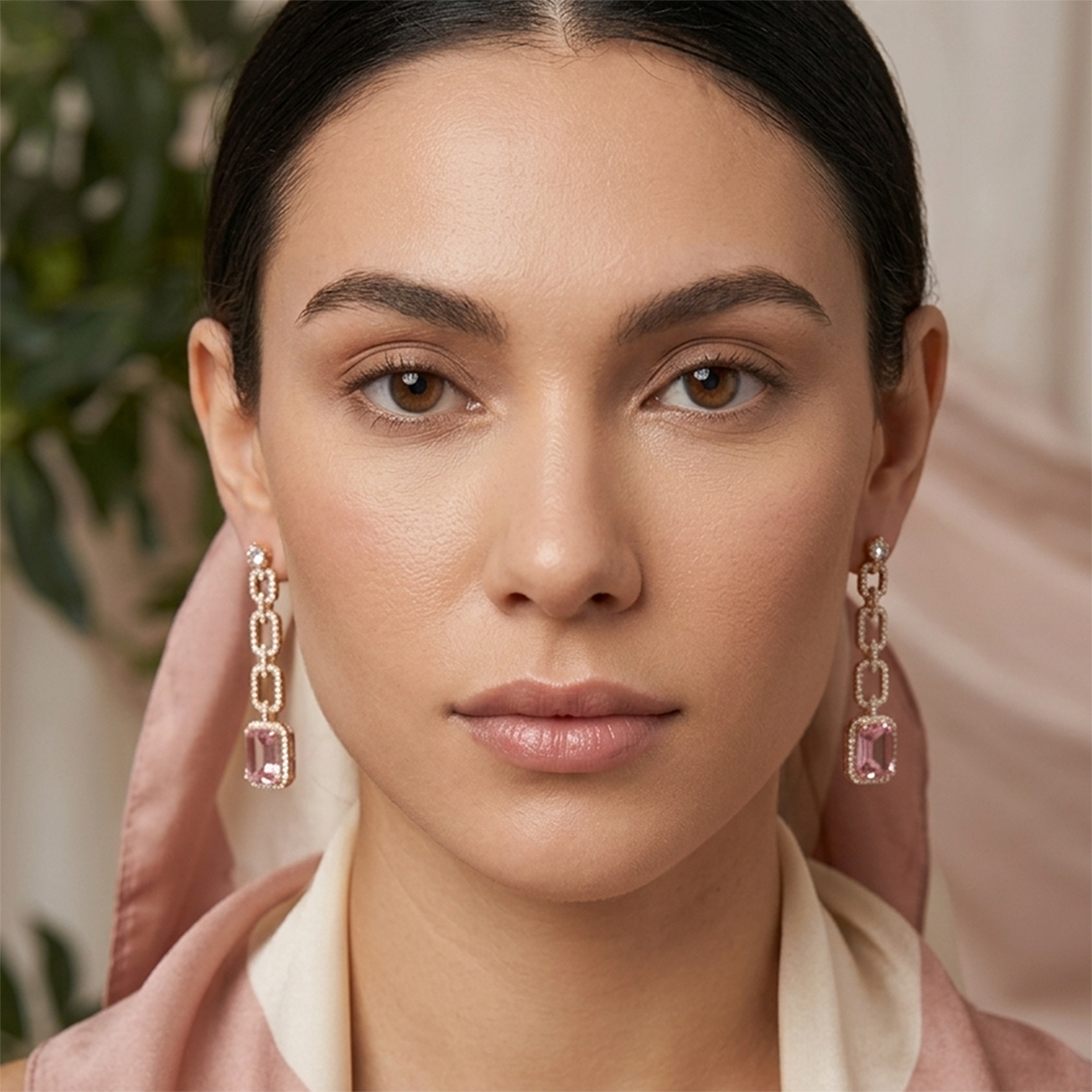 Rosette Earrings