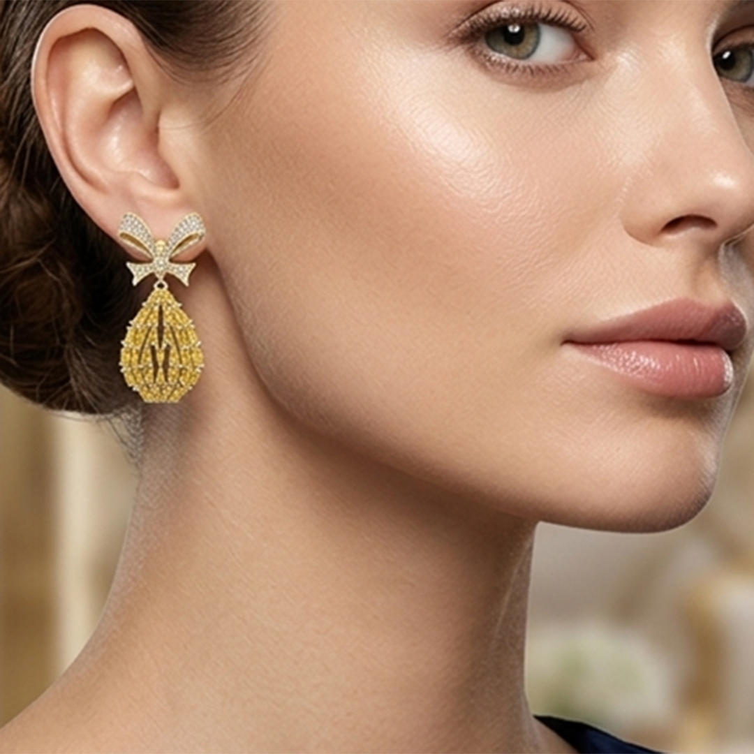 Golden Charm Earrings