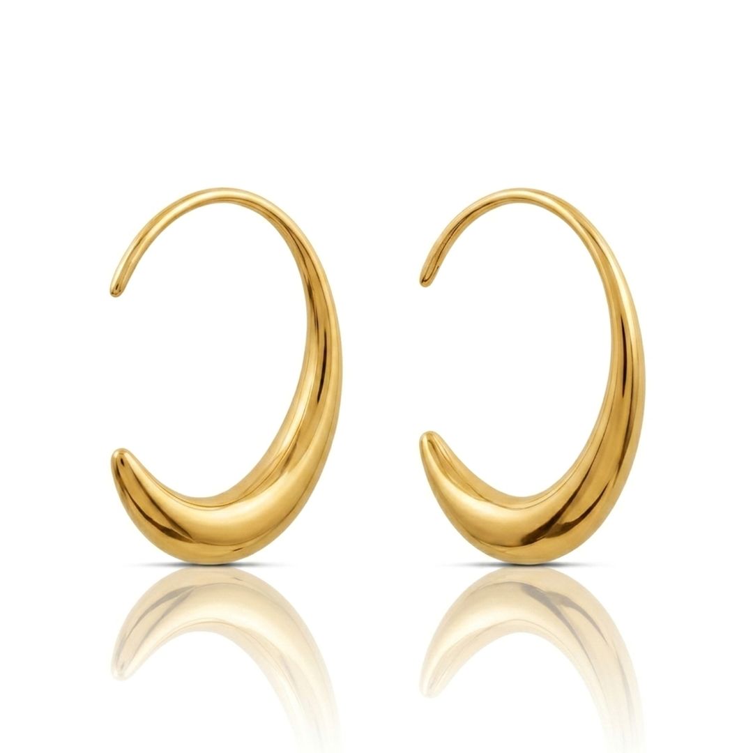 Gold Hoop Earrings