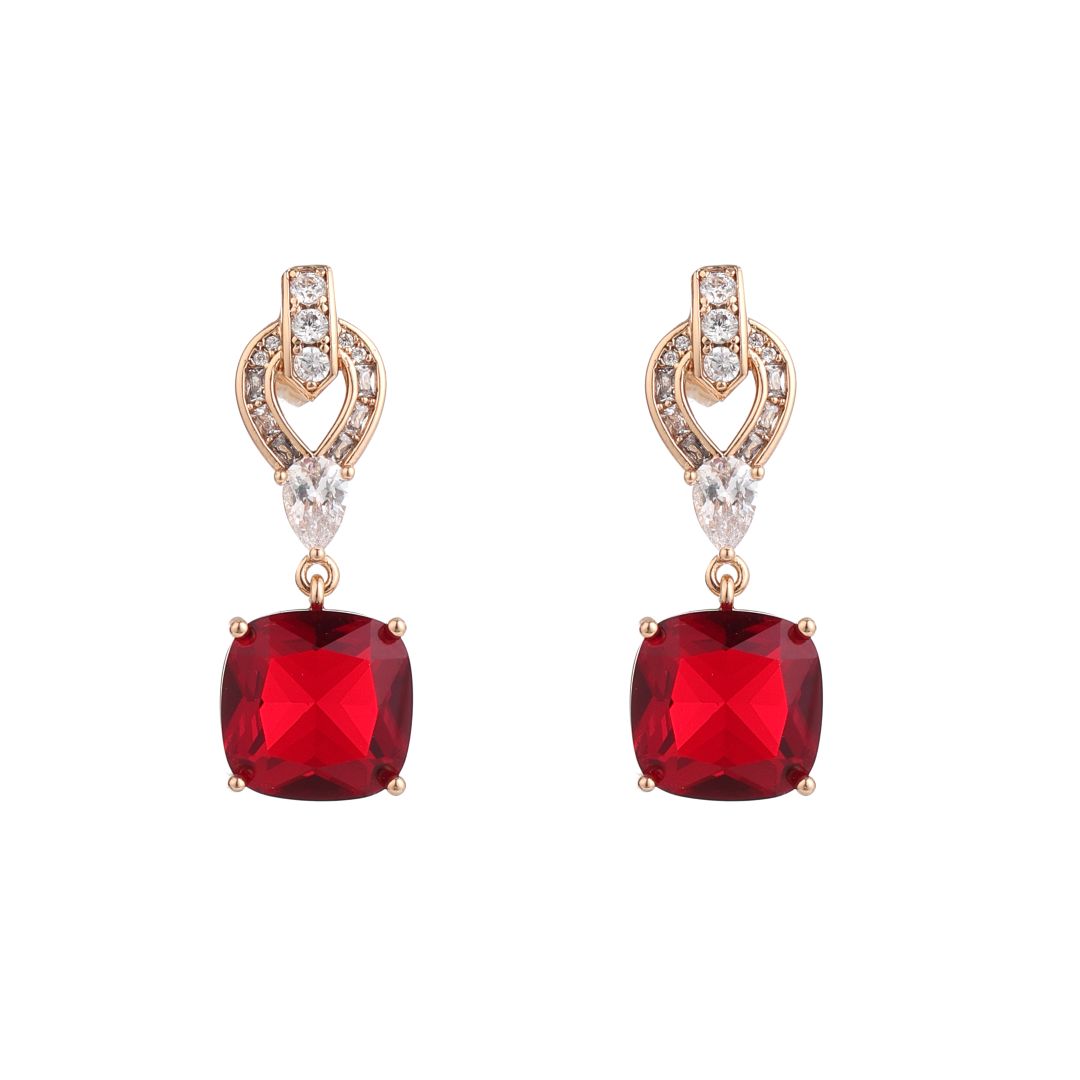 Carmine Earrings