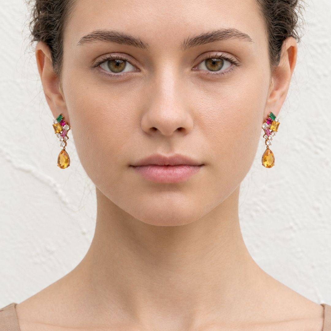 Sunstone Earrings