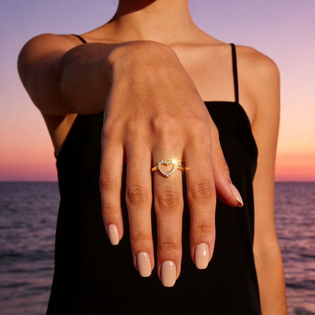 Heartline Ring