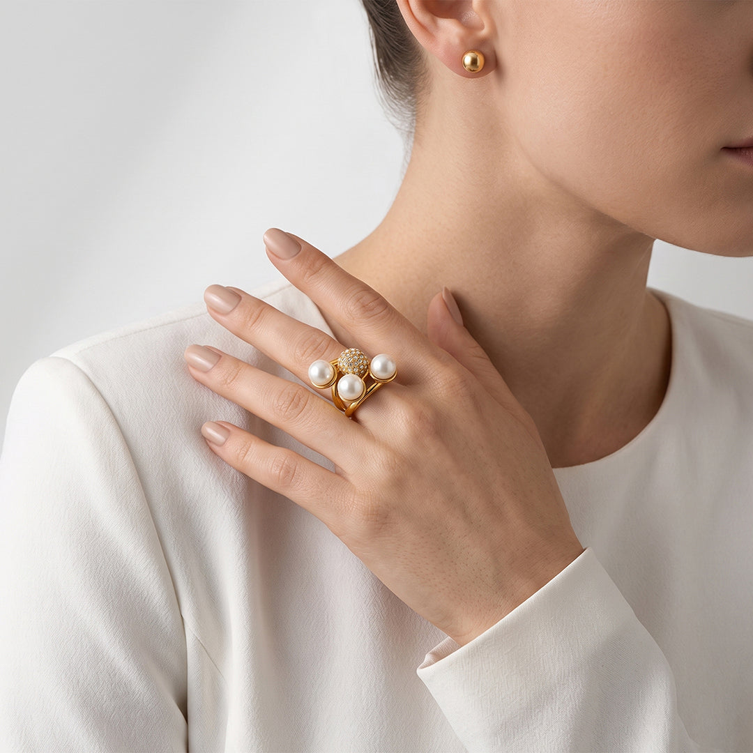 Pearl Bloom Ring