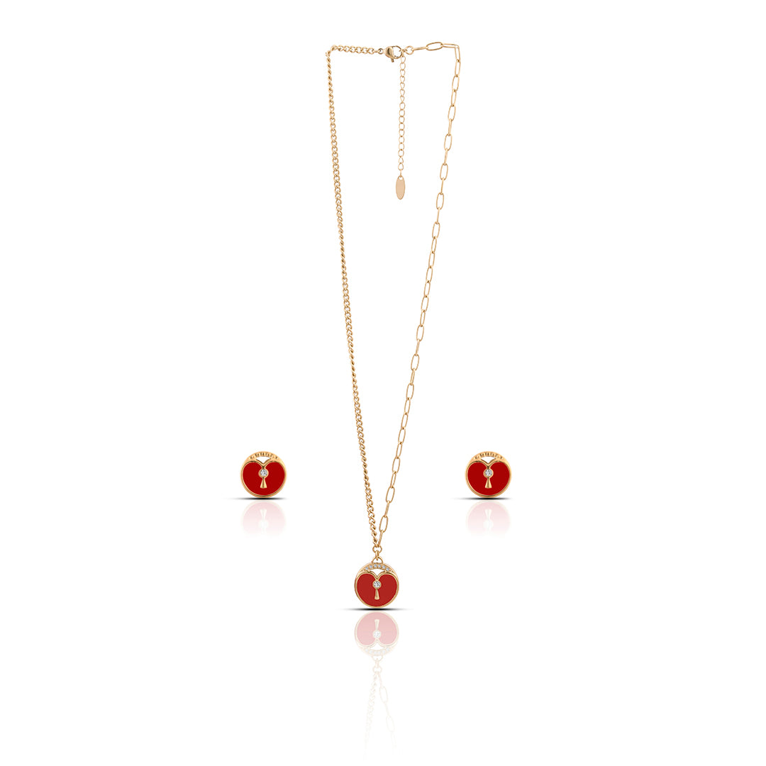 Crimson Charm Set